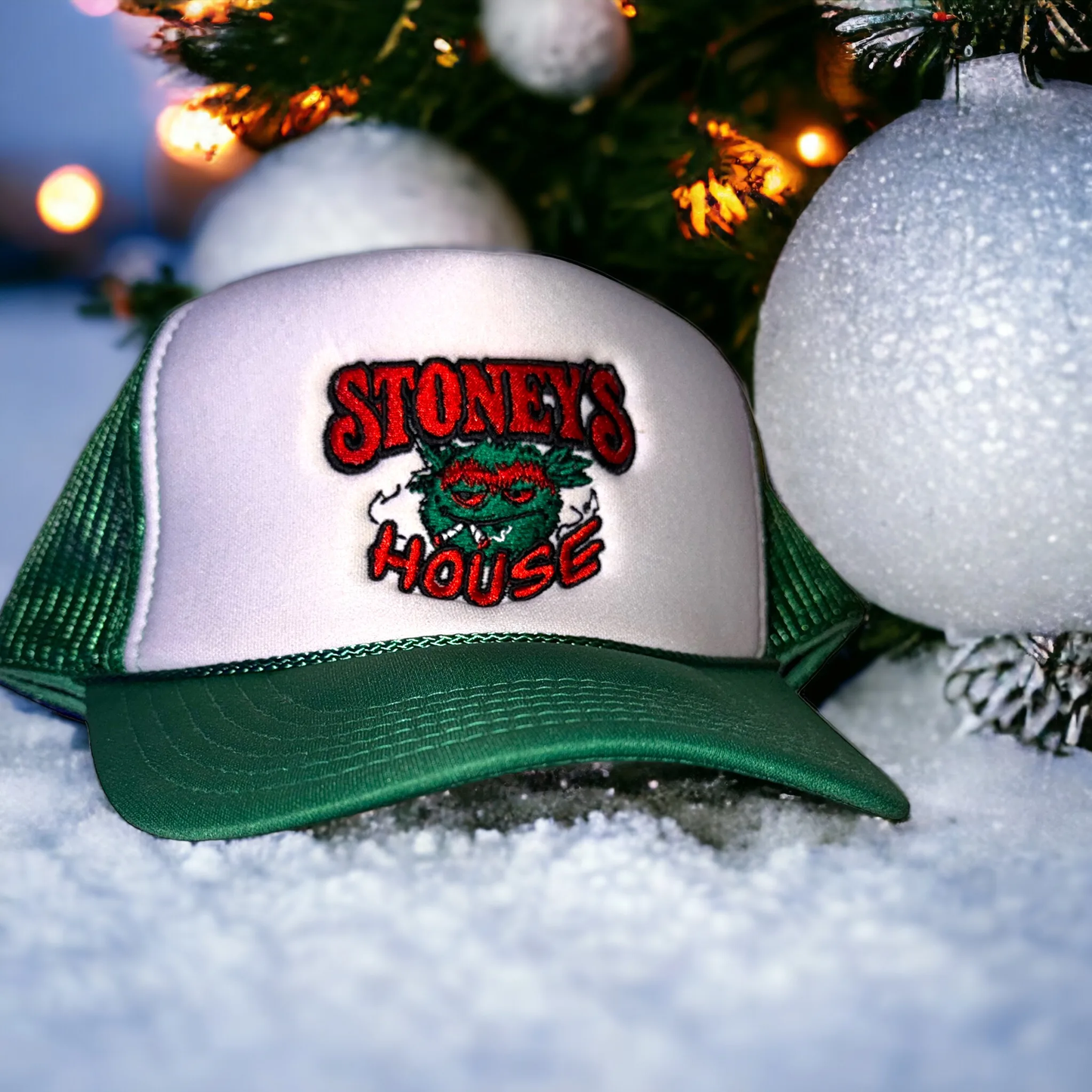 OFFICIALS STONEYS HOUSE TRUCKER HAT
