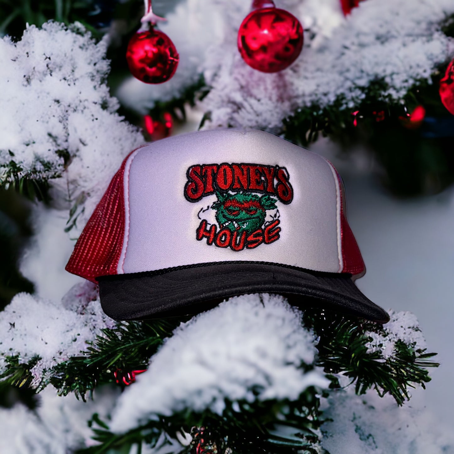 OFFICIALS STONEYS HOUSE TRUCKER HAT